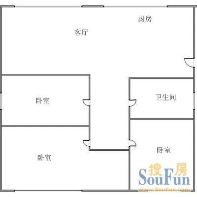 威华公寓户型图