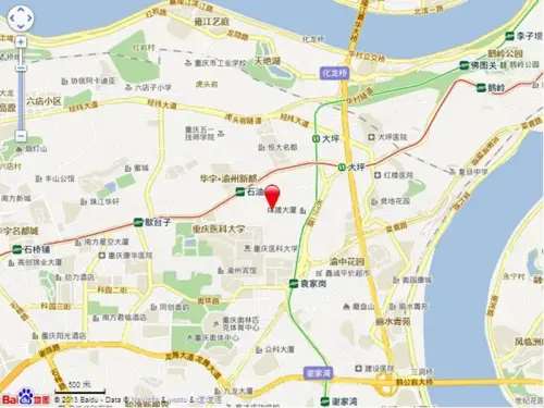 龙湖时代天街交通图交通图