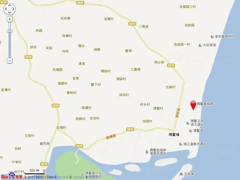 博鳌香槟郡交通图