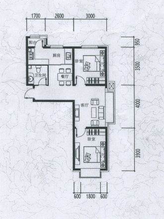 泓宇申林公馆户型图