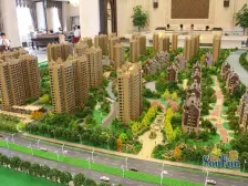 88平大两房,楼下是组团景观花园。