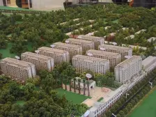 洋房一楼带花园地下室露台,上下总共四层,实得面积大