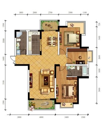 交通香樟花园户型图