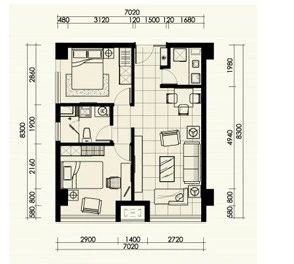 围海小区户型图