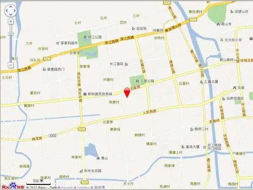 长江御园交通图交通图