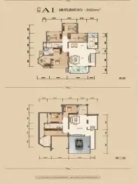 佳乐国际城6室3厅1厨3卫建面350.0㎡