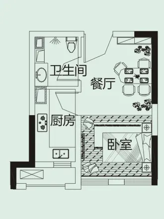鲁能星城户型图