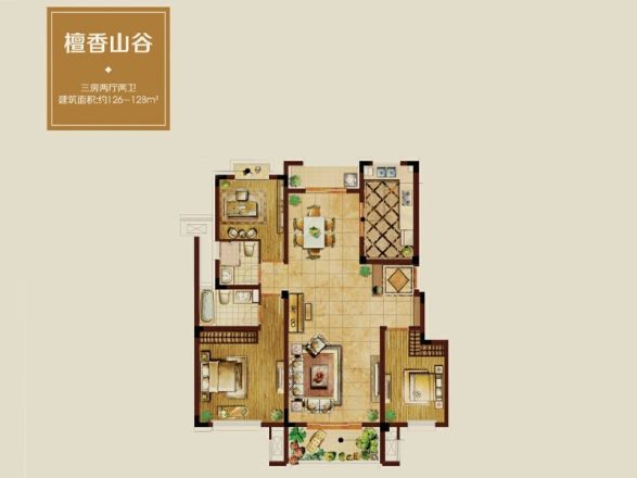 中冶枫郡户型图