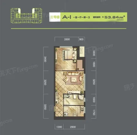 优活城户型图