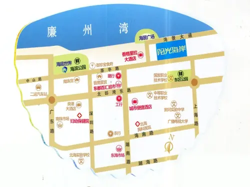 阳光海岸交通图交通图