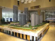 南北对流采光好,地铁3号,装修好 绿地竖厅4房户型