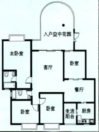 南阳花园户型图
