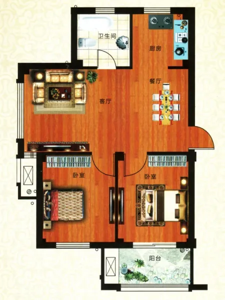 金港嘉园户型图