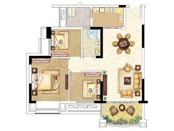 浏阳碧桂园户型图