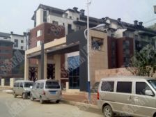 客厅向阳的户型侧式厨房采光很好