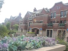 高新区上海花园联排边户别墅,带大院子,带两个停车位