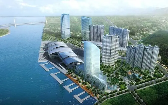 国际邮轮城二期别墅实景图