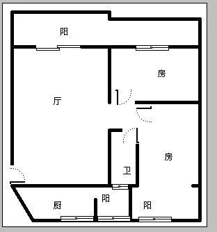 菁华美领居一期户型图