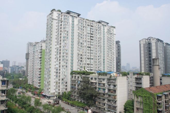 长富花园实景图