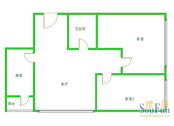 乔丹大厦户型图