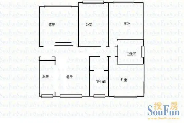 乔丹大厦户型图