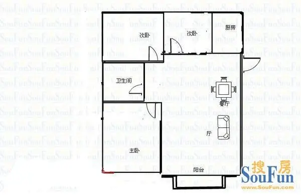 侨福城二期户型图