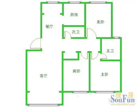 华福苑户型图