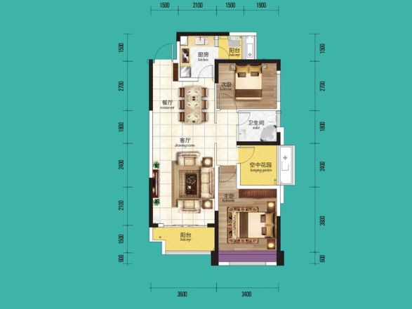 波隆城市花园户型图
