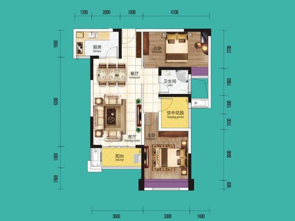 波隆城市花园户型图