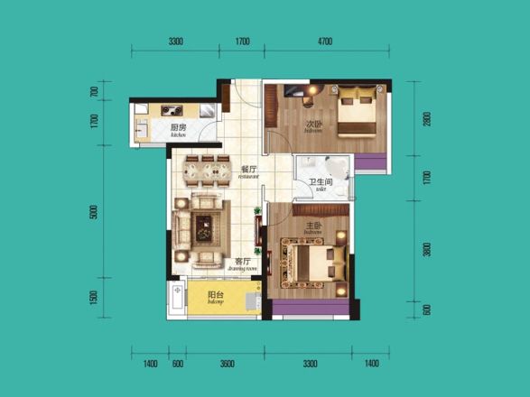 波隆城市花园户型图