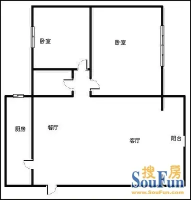 华阳二医院宿舍户型图