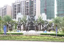 精装修大阳台 中层看流溪河方向 拎包入住