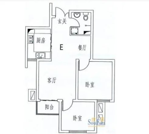华夏民园户型图