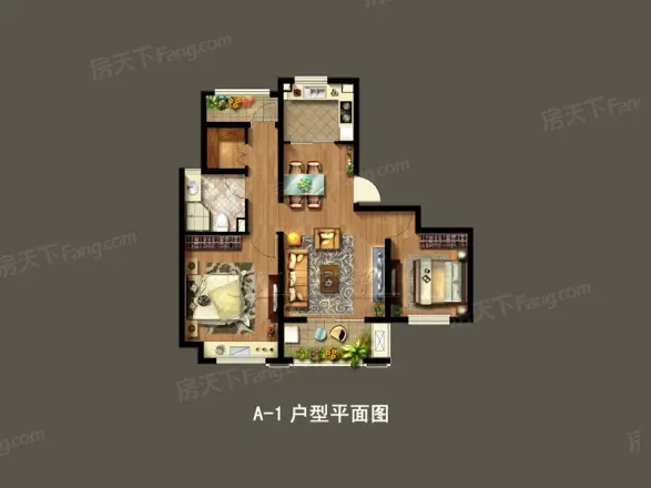 绿地幸福里户型图
