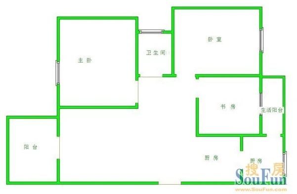 玉龙花园户型图