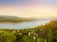 嘉陵江头排看江双拼别墅,端户大花园,降价200万出手