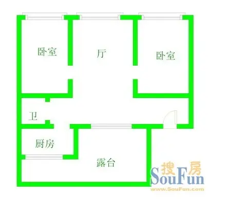 富城花园户型图