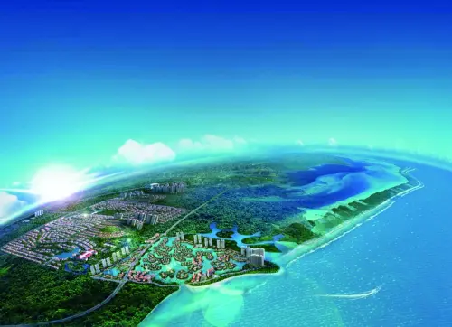 敏捷温泉海岸效果图湾区图