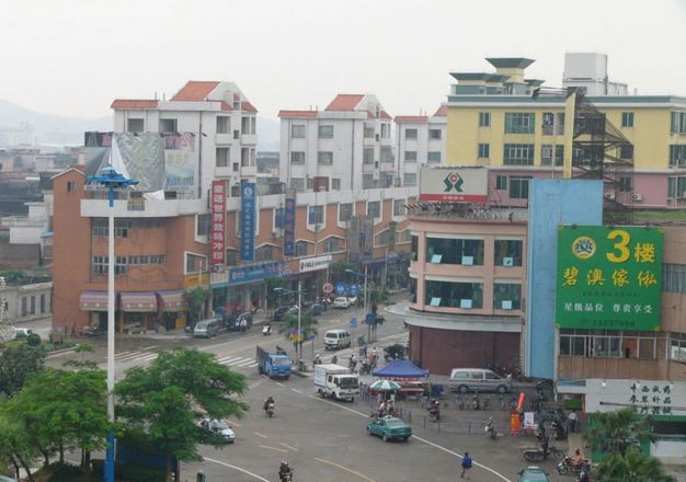 陈村旧圩实景图