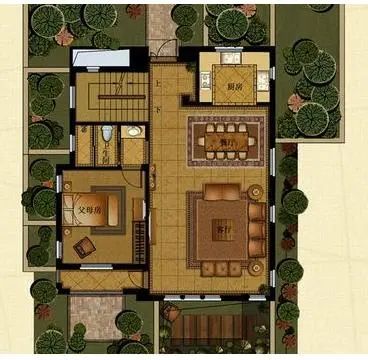 格林生活广场橘园户型图