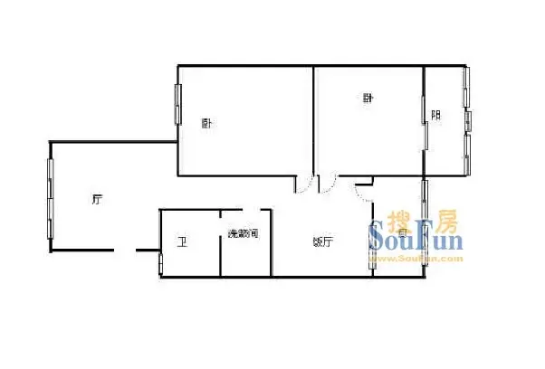 名景花园户型图