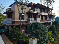 万科颐府内圈大花园 已经现浇 视野开阔