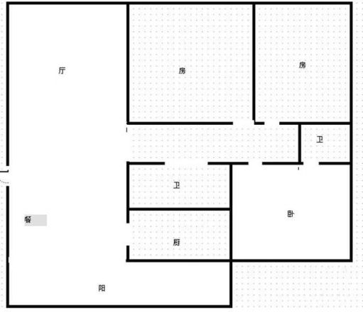移动工程局家属院户型图
