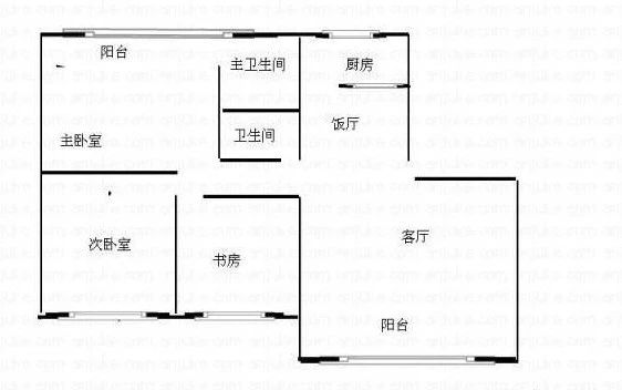 移动工程局家属院户型图