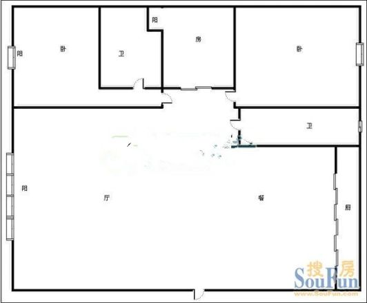 白塔路国税局宿舍户型图