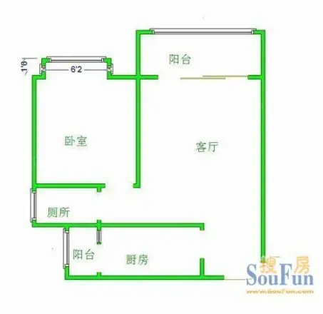 龙湖丽景一期户型图