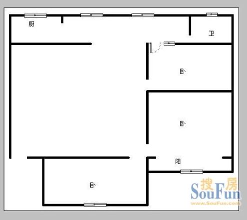 龙泉民政局宿舍户型图
