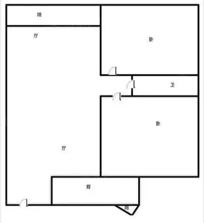 滩子口54号小区户型图