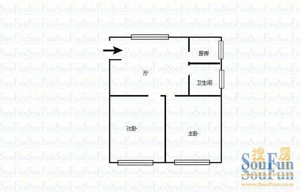 滩子口54号小区户型图