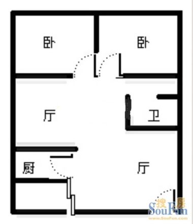 白龙苑户型图